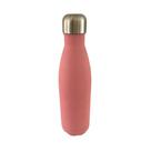 Garrafa Térmica Para Água Em Aço Inox Rosa Média 500 ml Garrafa Térmica Para Água Em Aço Inox Rosa Média 500 ml