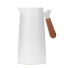 Garrafa Térmica Para Café 1 Litro Cabo de Madeira Com Tampa de Click Abre e Fecha Fácil Livon Garrafa Térmica Para Café 1 Litro Cabo de Madeira Com Tampa de Click Abre e Fecha Fácil Livon