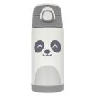 Garrafa Térmica Parede Dupla Gummy Off White Buba 400ml