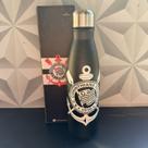 Garrafa térmica personalizada Corinthians time 500ml preta de inox de água garrafinha de agua termica timao infantil