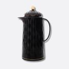 Garrafa Térmica Plástica 1L Wolf Modelo Grécia Café Elegante