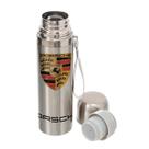 Garrafa Térmica Porsche Luxo Aço Inox Alto Brilho 450ml