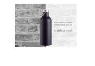 Garrafa Térmica Preto com alça Esportiva 500ml Mantém 12h - CODAY