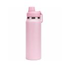 Garrafa Térmica Rosa De Aço Inox 800ml com Tampa Rosqueável