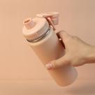 Garrafa Térmica Rosa de Aço Inoxidável com Alça e Bico - 780ml para Todas as Aventures