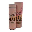 Garrafa Térmica Roxo com Termômetro - Melhor Mãe do Mundo - 410ml - 1 unidade - Rizzo Garrafa Térmica Roxo com Termômetro - Melhor Mãe do Mundo - 410ml - 1 unidade - Rizzo