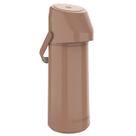 Garrafa Térmica Rubi 1 Litro Cor Mocca Café Chá Soprano
