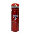 Garrafa Térmica São Paulo FC 450ml Inox Original Resistente - DRINA