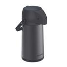 Garrafa Térmica Single 1 Litro Cinza e Preta Soprano