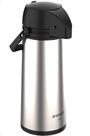 Garrafa termica single 1,9l inox/preto