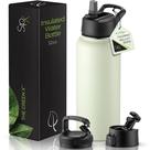 Garrafa Térmica SIPX 946 ml em Aço Inoxidável, Verde