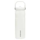 Garrafa Térmica Stanley Flip Straw Heat Wave 710ml Branca