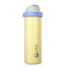 Garrafa Térmica Straw Amarelo 710ml Isolamento Térmico NTK