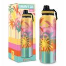 Garrafa Termica Sun 850ml Temas Tropical Coqueiros 14166