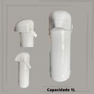 Garrafa térmica termolar magic pump branca 1l