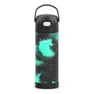 Garrafa Térmica Térmos Funtainer 473ml - Cor Galaxy Green