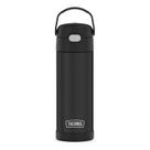 Garrafa Térmica Térmos Funtainer 500ml - Preta Fosca