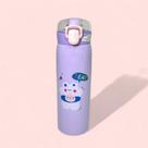Garrafa Térmica TR-012 550ml Infantil em Alumínio com Canudo Antivazamento Garrafa Térmica TR-012 550ml Infantil em Alumínio com Canudo Antivazamento