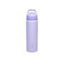 Garrafa Térmica Tramontina 650 ml em Aço Revestido Lilás com Canudo Garrafa Térmica Tramontina 650 ml em Aço Revestido Lilás com Canudo