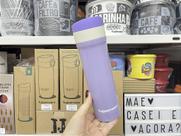Garrafa Térmica Tupperware 430 ml Lilás Pastel
