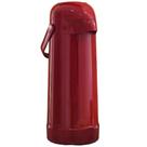Garrafa Térmica Vermelha Magic Pump 1L Quente Frio Café Termolar