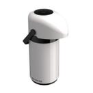Garrafa Térmica Verona Pressão Ampola De Vidro 600ml Unitermi Diversas Cores