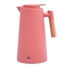 Garrafa Térmica Vetro Cabo De Madeira 1L Rosa Mimo Style Garrafa Térmica Vetro Cabo De Madeira 1L Rosa Mimo Style