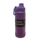 Garrafa Termica Violeta Aco Inox 580ML Parede Dupla Isolamento a Vacuo 12hrs