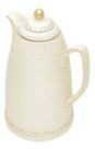 Garrafa Térmica Wolff Renda De Porcelana Creme