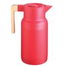 Garrafa Termica Wood Fashion Vermelha 1 Litro Termopro TP6549