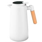 Garrafa Térmica Wooden Handle Branca 1 Litro - Dolce Home