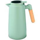 Garrafa Térmica Wooden Handle Verde 1 Litro - Dolce Home