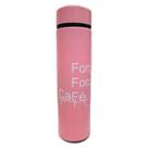 Garrafa Termometro Termica Inox Display Led A Vacuo Cor:Rosa