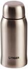 Garrafa Tiger de aço inoxidável isolada a vácuo 600mL prata