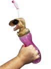 Garrafa Trex 550ml Cabeça de Dinossauro com Canudo Infantil
