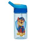Garrafa Tritan Com Canudo Patrulha Canina Chase 500ml