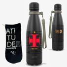 Garrafa Vasco Oficial Térmica Gocase Urban Original 500ml Kit Vas - Camisas Negras
