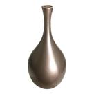 Garrafa Vaso Bojuda Decorativa Rosé Brilho em Cerâmica Tamanho 43x23cm