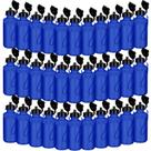 Garrafa Ziliny 72 unidades, 600 ml, à prova de vazamentos, azul esportivo Garrafa Ziliny 72 unidades, 600 ml, à prova de vazamentos, azul esportivo