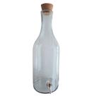 Garrafão de Vidro Cachaça Pinga Transparente tampa rolha 8L Garrafão de Vidro Cachaça Pinga Transparente tampa rolha 8L