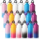 Garrafas de água Potchen Aluminium 500mL 18 unidades de cor gradiente