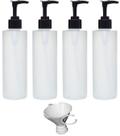 Garrafas de bomba recarregáveis Earth's Essentials 240 mL (pacote com 4)