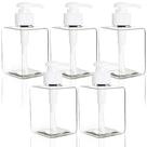 Garrafas de bomba Youngever Clear Plastic 350 ml (pacote com 5)