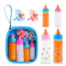 Garrafas de brinquedo SCOM, conjunto de 6 peças Magic Disappearing Milk Juice Garrafas de brinquedo SCOM, conjunto de 6 peças Magic Disappearing Milk Juice