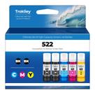 Garrafas de recarga de tinta Trokliey 522 para impressora ET-2800 ET-4800