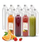 Garrafas de suco de plástico Holotap 500mL, pacote transparente de 30 com tampas Garrafas de suco de plástico Holotap 500mL, pacote transparente de 30 com tampas