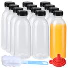 Garrafas de suco de plástico zmybcpack 450ml PP resistentes ao calor