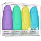 Garrafas de viagem à prova de vazamento Dot & Dot, aprovadas pela TSA, 90 ml (3 onças)