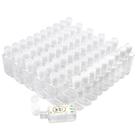 Garrafas de viagem FOOCHY 60 ml recarregáveis com tampa giratória (pacote com 100)