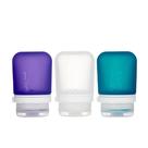 Garrafas de viagem Humangear GoToob+ Silicone recarregável 53 ml, 3 unidades